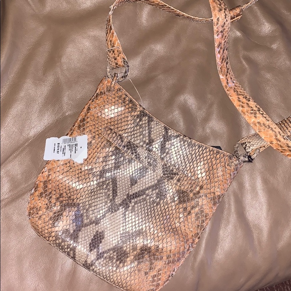 New With Tags!! Nancy Gonzalez Snakeskin Purse.